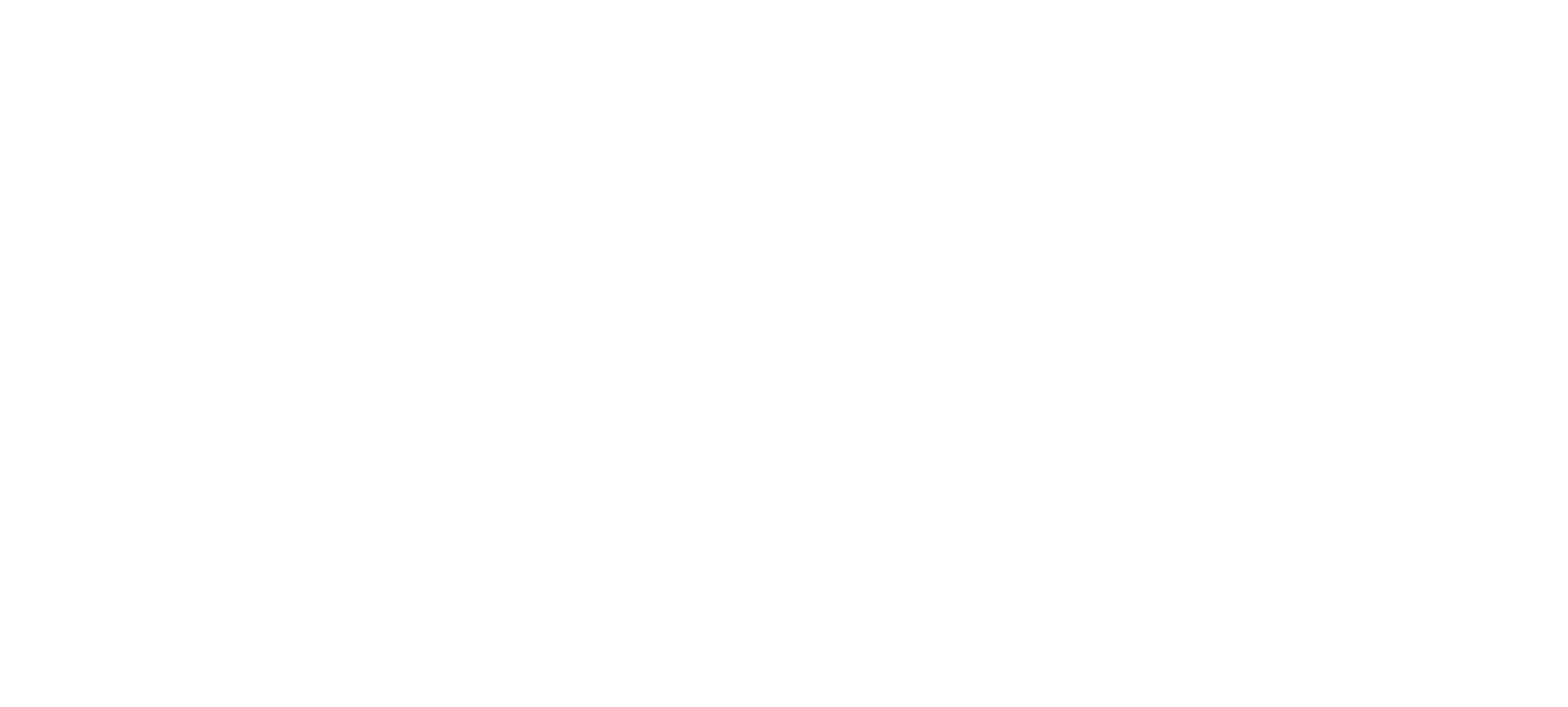 White Logo on Black Background